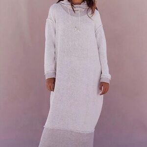 NWOT Free People 'Aja' oversized hoodie dress SIZE S